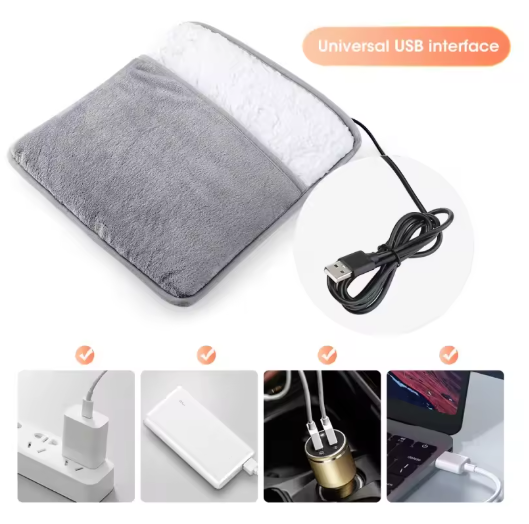 Aquecedor para os pés USB